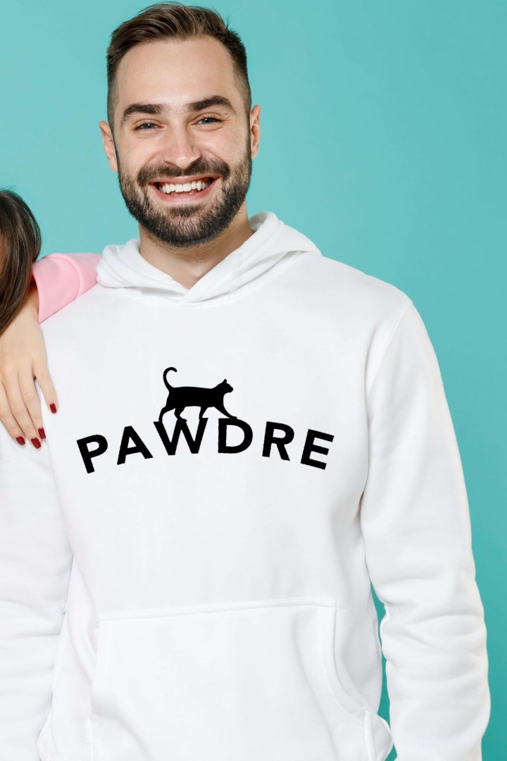 Pánska mikina s kapucňou Pawdre