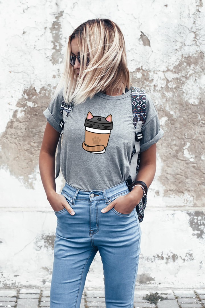Košieľka Catpuccino