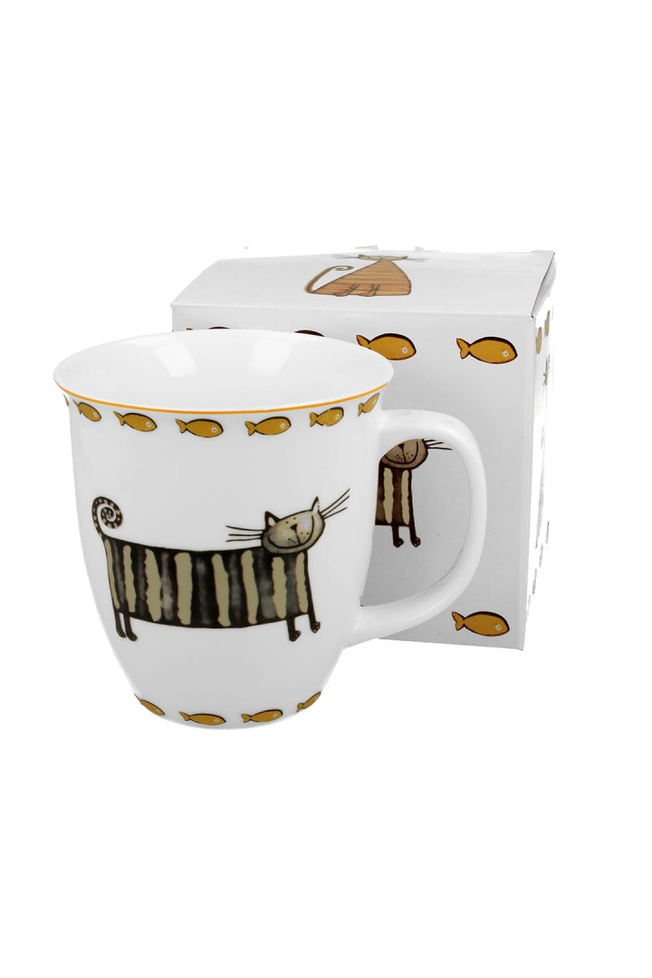 650 ml porcelánový hrnček s mačkami